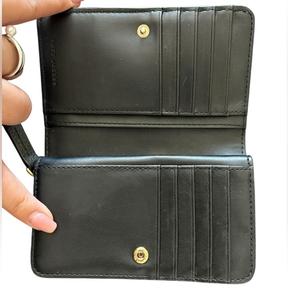 Marc Jacobs pebbled leather Black wallet - Picture 7 of 14